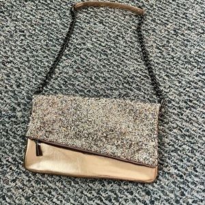 Express Sparkly Clutch
